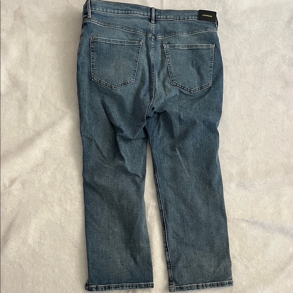 Express High Rise Indigo Jeans - Picture 7 of 11